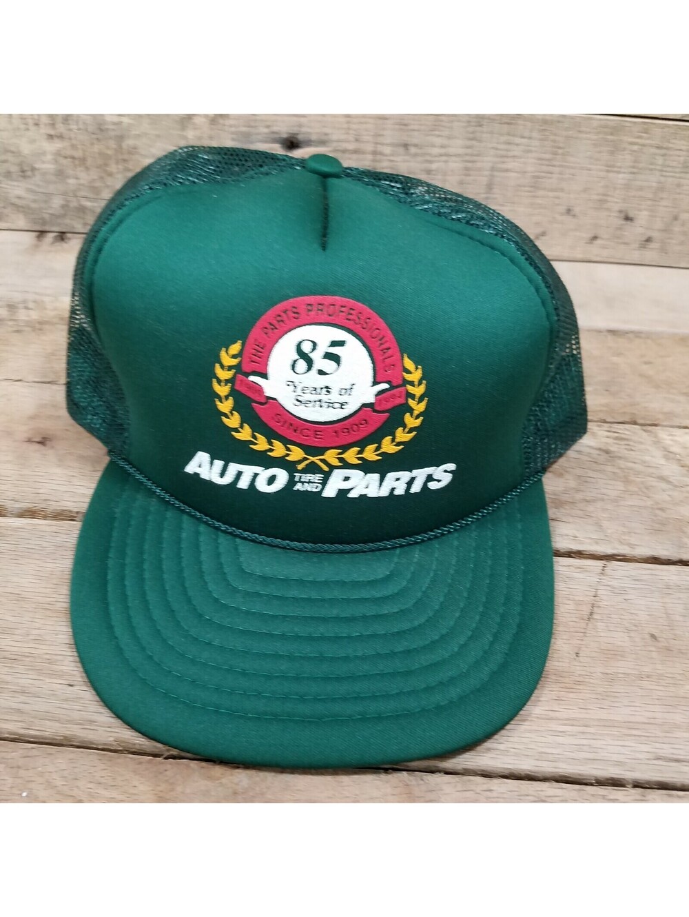 Auto Tire And Parts 85 Years Of Service Snap Back Mesh Back Baseball Styles Hat